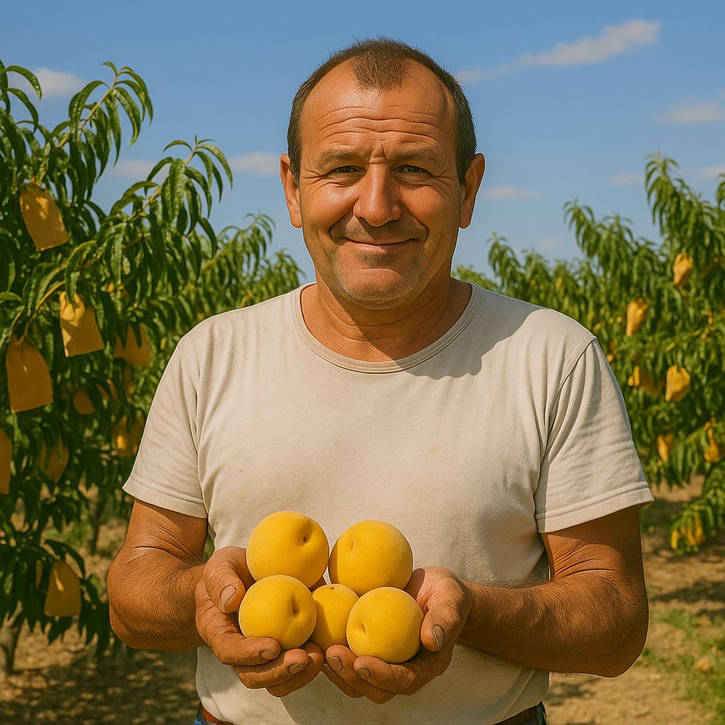 Melocotón amarillo de Roberto