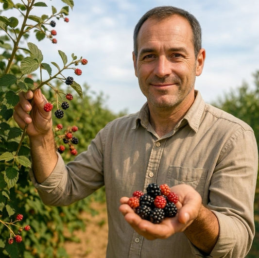 Moras silvestres de Miguel